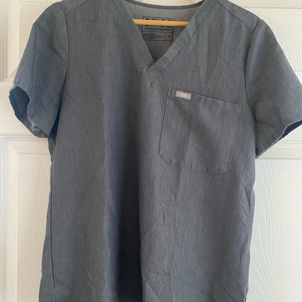 Figs Women's Graphite Catarina Scrub Top